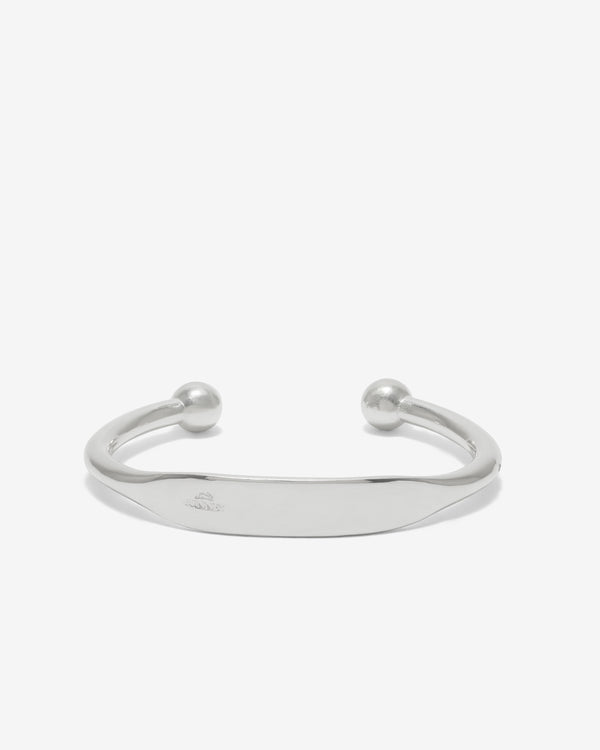Bunney - Men’s Torque Identity Bangle - (Silver)