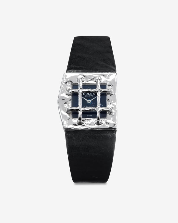 Patcharavipa - Customised Vintage Rolex Cellini Cage De Minuit Watch - (White Gold)