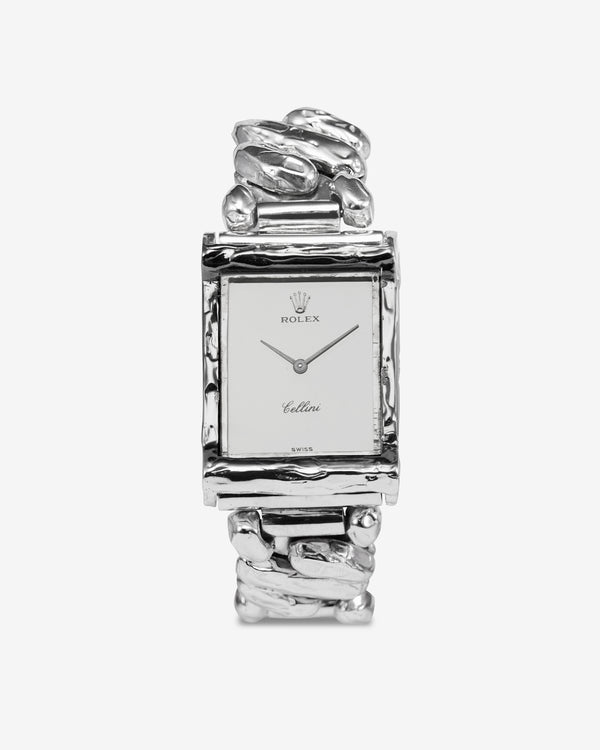 Patcharavipa - Customised Vintage Rolex Cellini Mirror Watch - (White Gold)