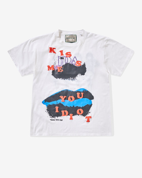 Better With Age - Men's Kissing Idiots - (White)
