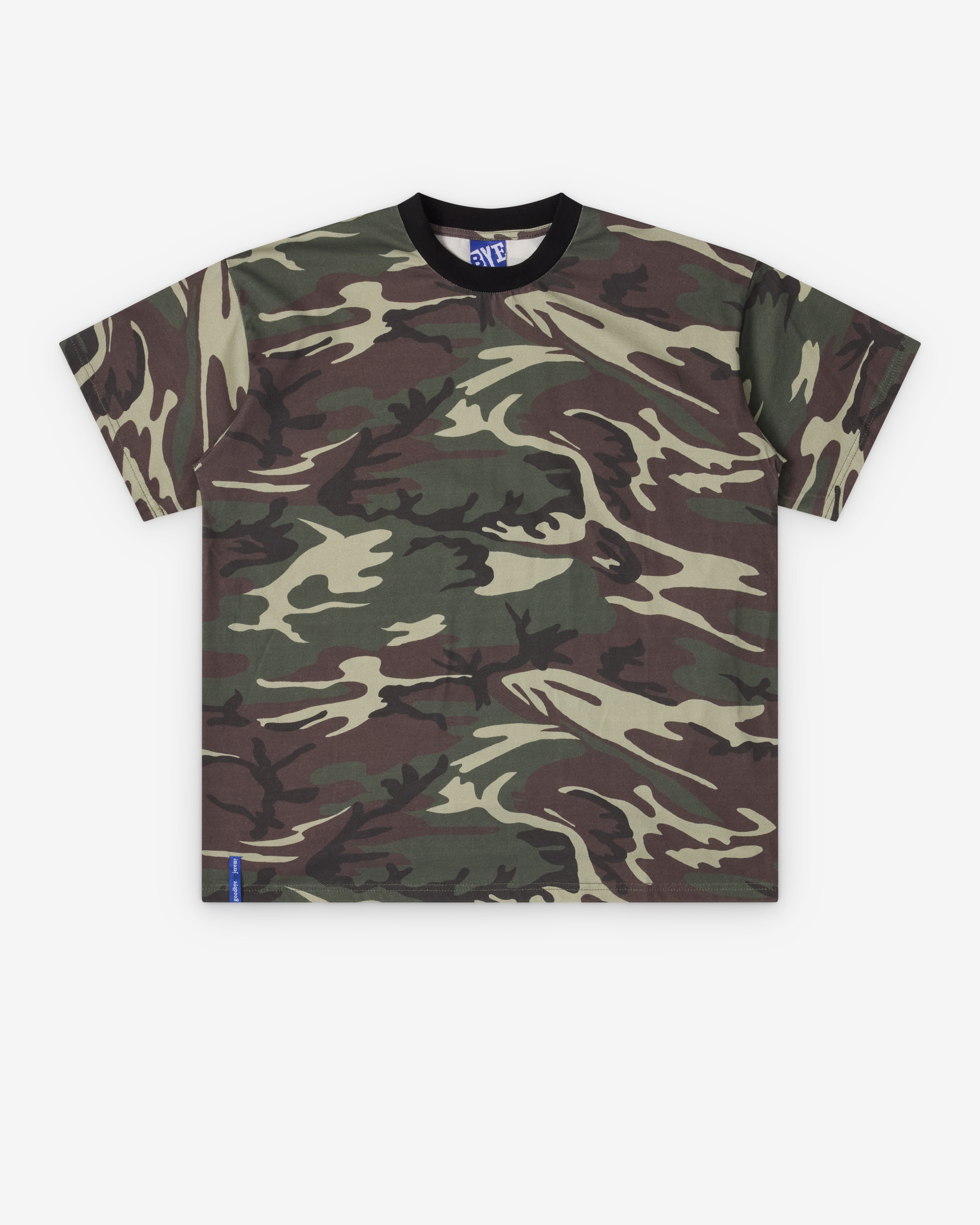 bye jeremy camo tシャツ　即完売品 Bye Jeremy: Men's Camo T-Shirt (Green) | Dover Street Market London