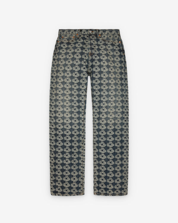 Denim Tears - Men's Baggy Jacquard Denim Pants - (Jacquard)