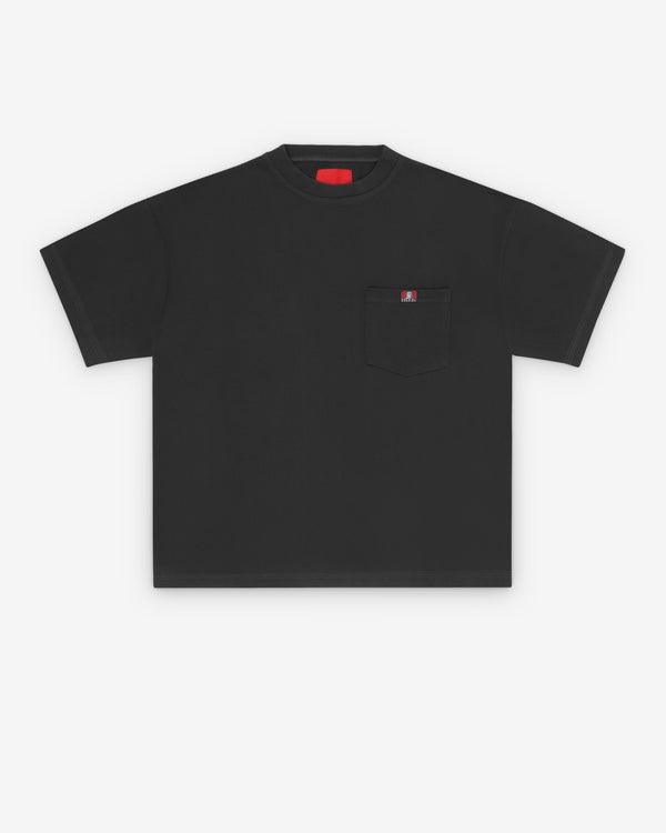 Fugazi - Men's Ben Pocket T-Shirt - (Washed Black)