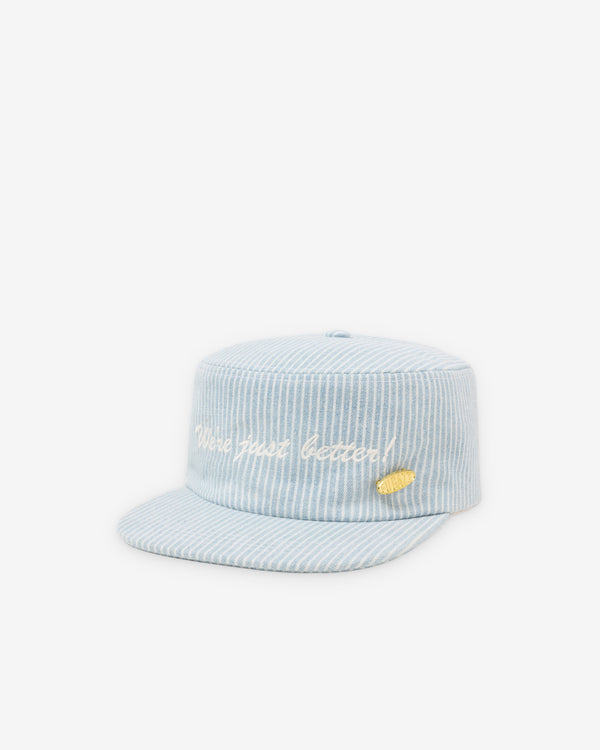 Fugazi - Men's Better Pillbox Hat - (Blue)