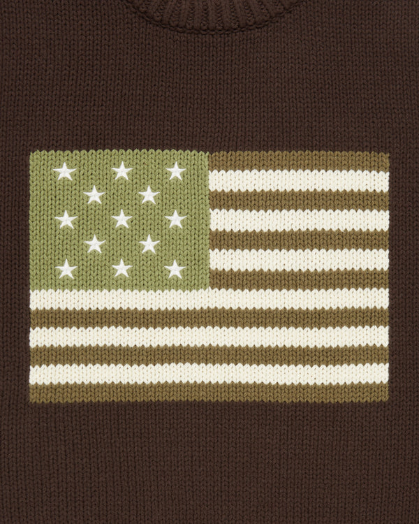 Fugazi - Men's Big Green Flag Sweater - (Olive)