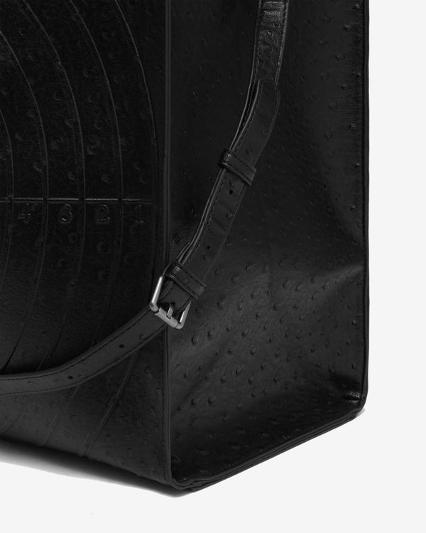 Fugazi - Men’s Bullseye Weekender Bag - (Black Ostrich)