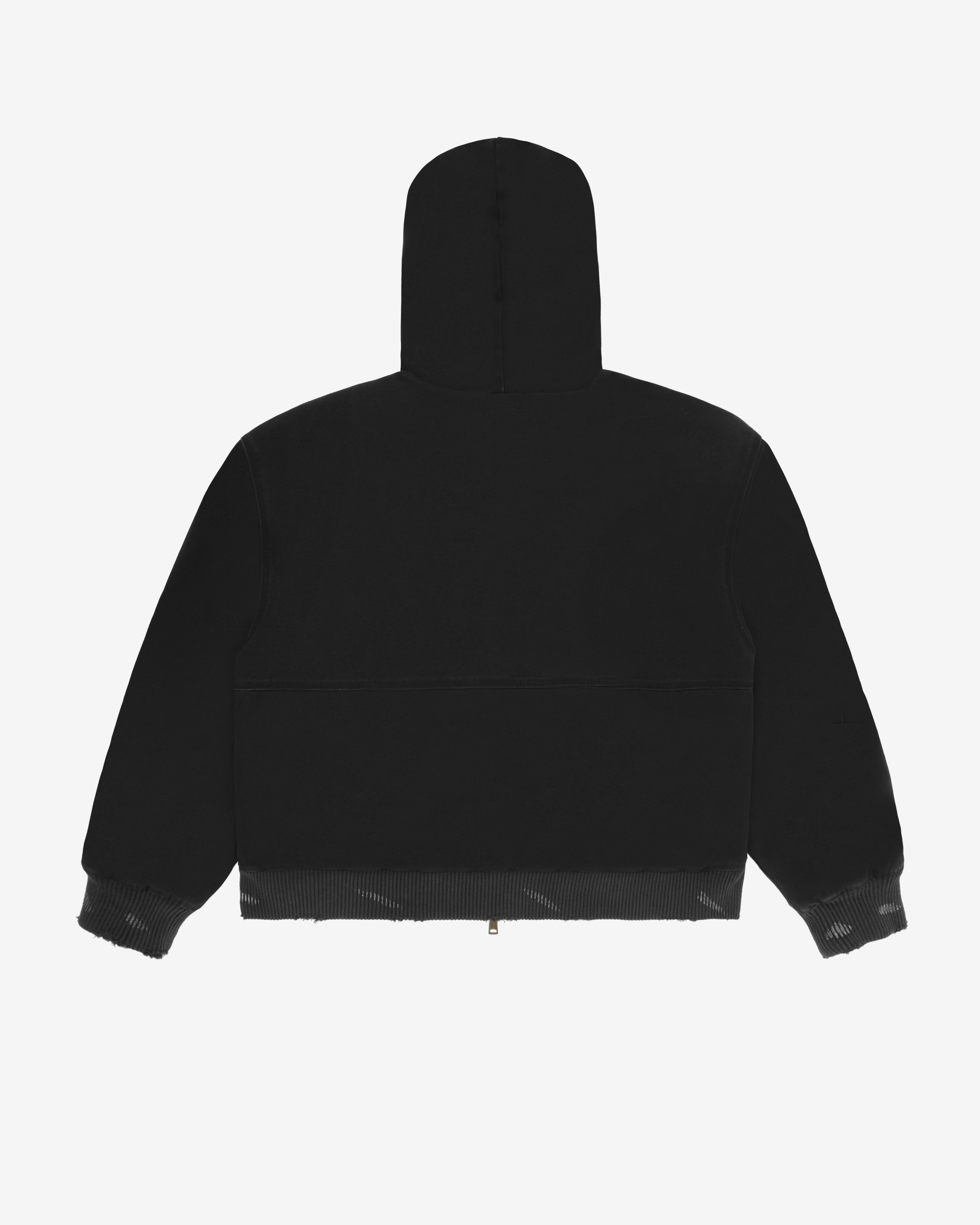 Fugazi: Men's Super Duty Down Jacket (Washed Black) | Dover Street