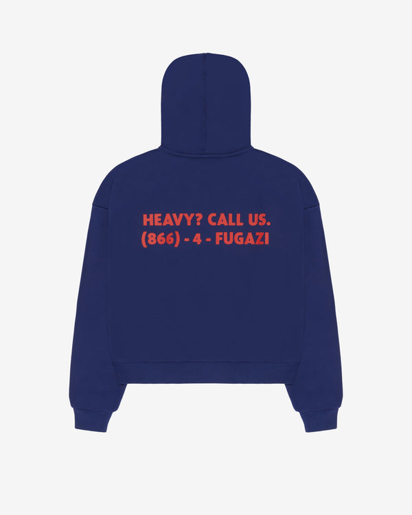 Fugazi - Men’s Beam Hoodie - (Navy)