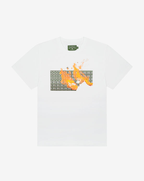 Denim Tears - Men's Burn It All T-Shirt - (White)