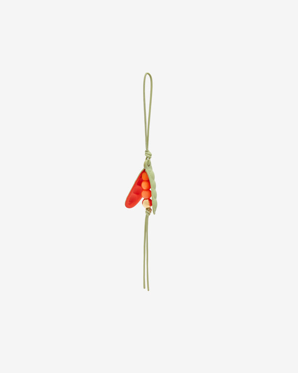 Loewe - Women's Pea Pod Charm - (Light Pear/Vivid Orange)