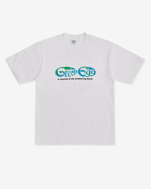 Cactus Store - Men's Green Egg T-Shirt - (White)