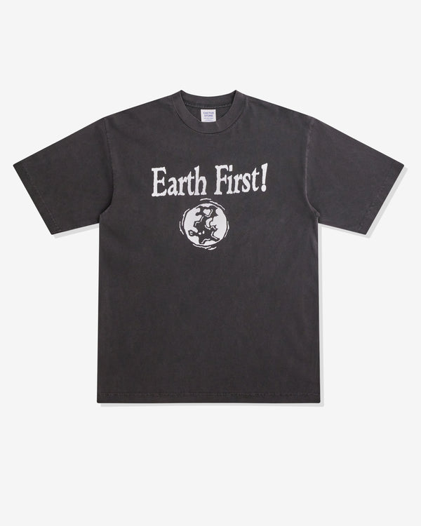 Cactus Store - Men's Earth First! Humans Second T-Shirt - (Black)