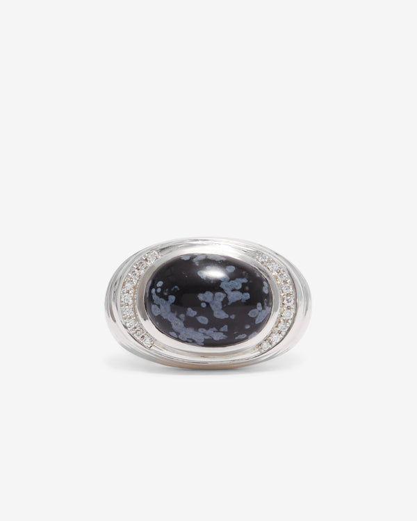 Duffy - Obsidian Diamond Ring - (Multi)
