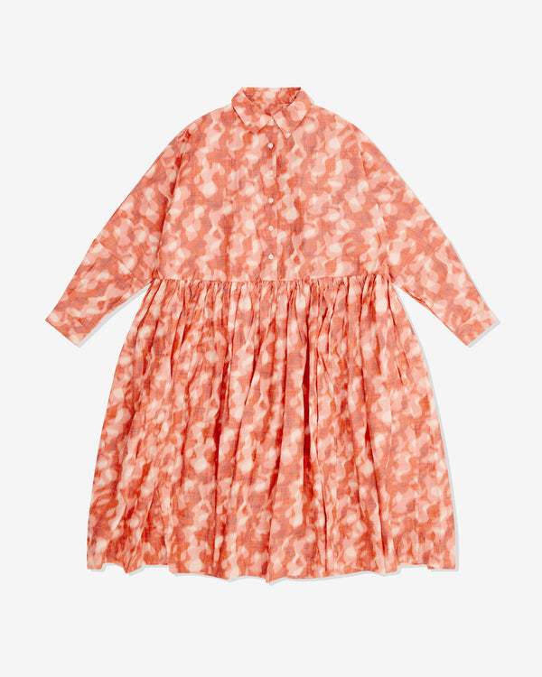 Casey Casey - Women's Paga Rouch Dress - (Coral)