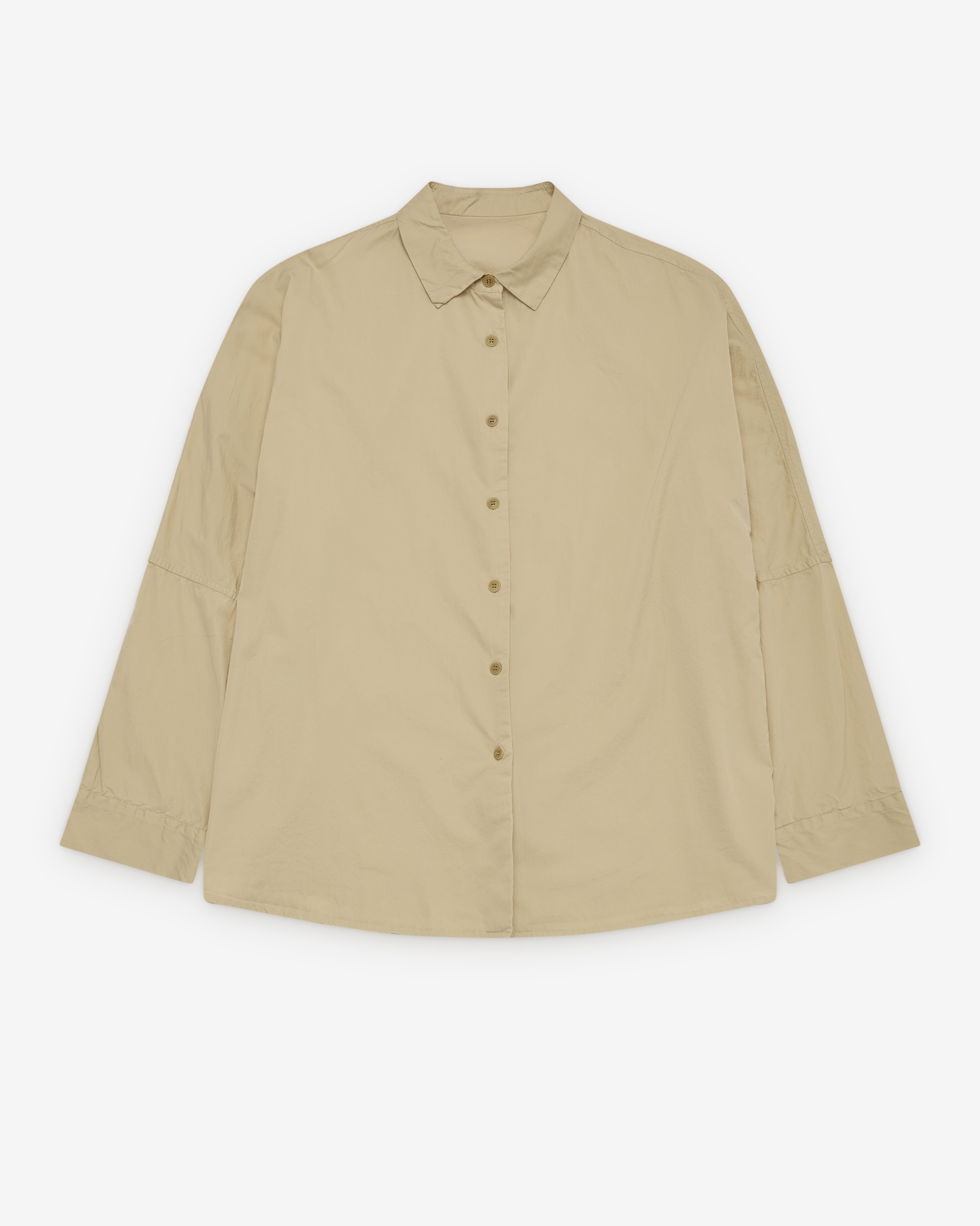 Casey Casey: Women's Waga Shirt (Light Beige) | Dover Street