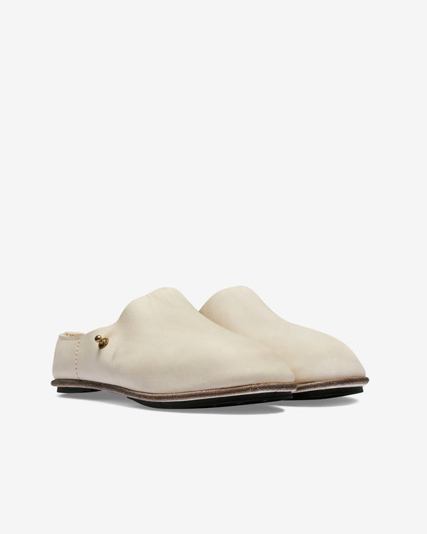 Casey Casey - Guidi Women’s Sabot Clogs - (Chalk)