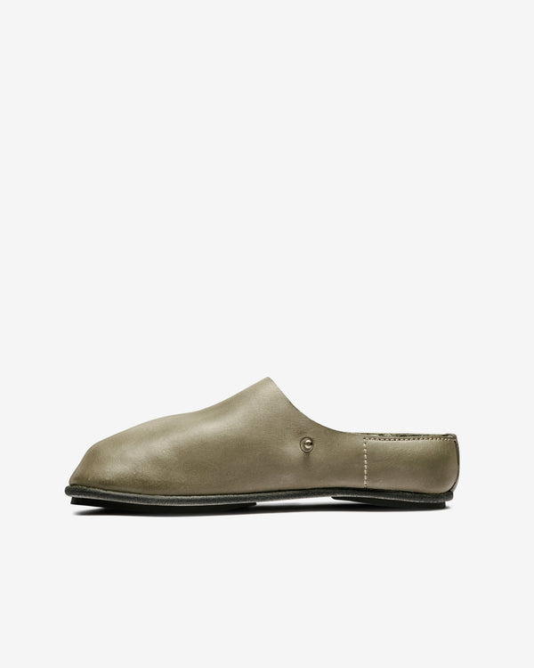 Casey Casey - Guidi Women’s Sabot Clogs - (Khaki)