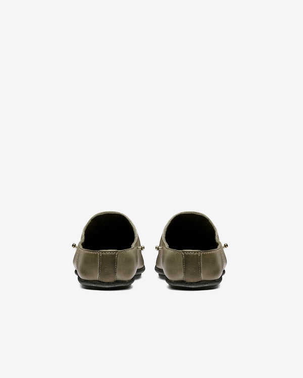 Casey Casey - Guidi Women’s Sabot Clogs - (Khaki)