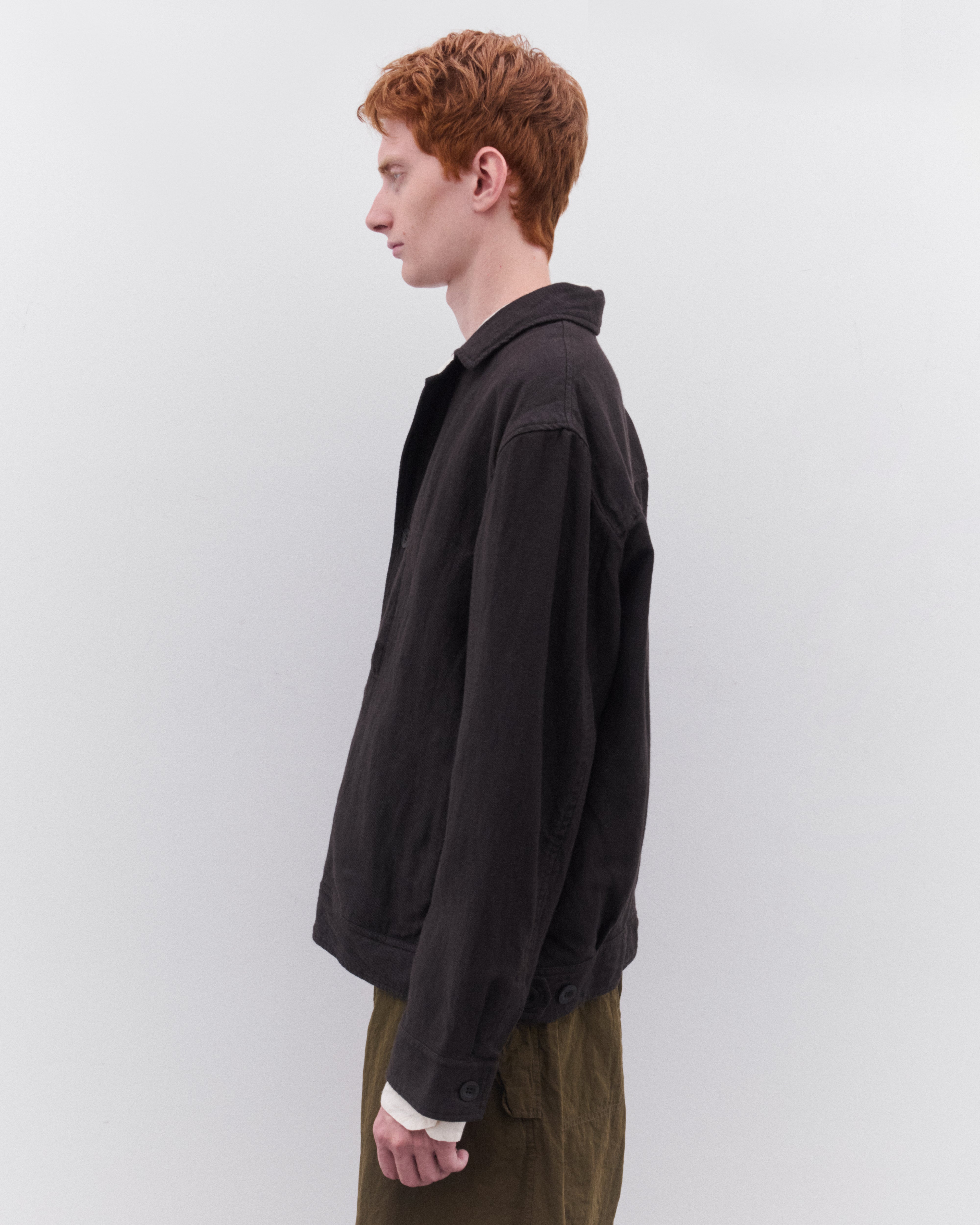 ジャケット・アウター OVY Black Washed 2nd Type Japan Black Washed 2nd Type Heavy Oz Denim Jacket | OVY