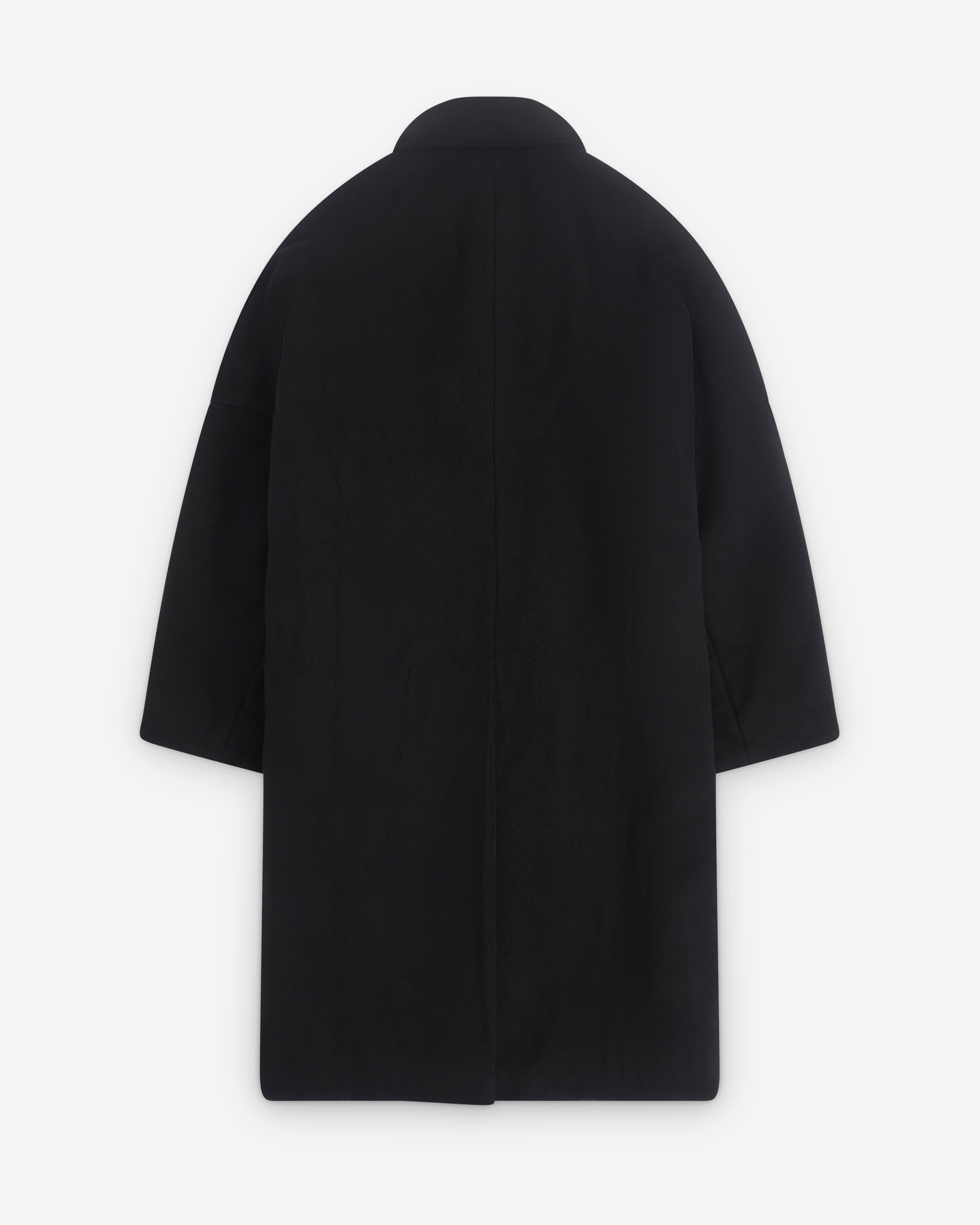 Casey Casey: Men's Big Blobby Coat (Black) | Dover Street Market