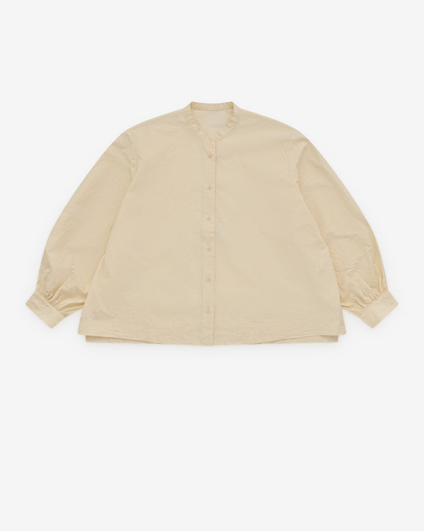 Casey Casey - Women’s Biggy Grandad Shirt - (Natural)