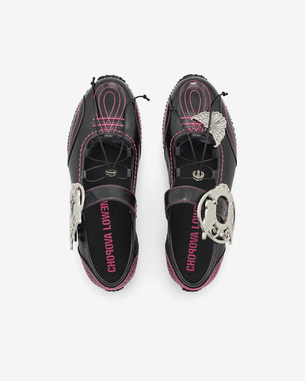 Chopova Lowena - Women's Butterfly Marta Mary Jane Loafers - (Black)