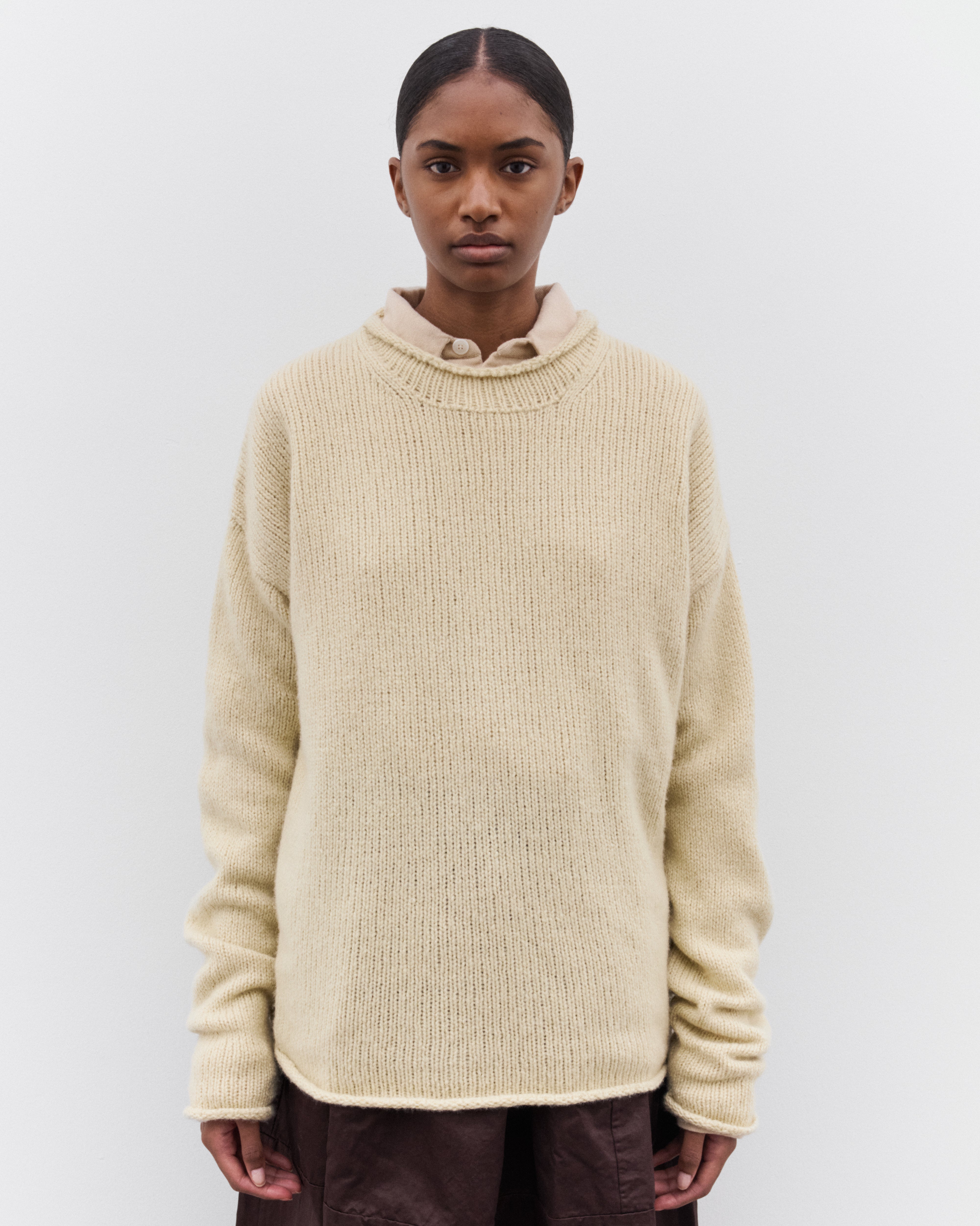 Casey Casey: Women's Softy Jumper (Oatmeal) | DSML E-SHOP