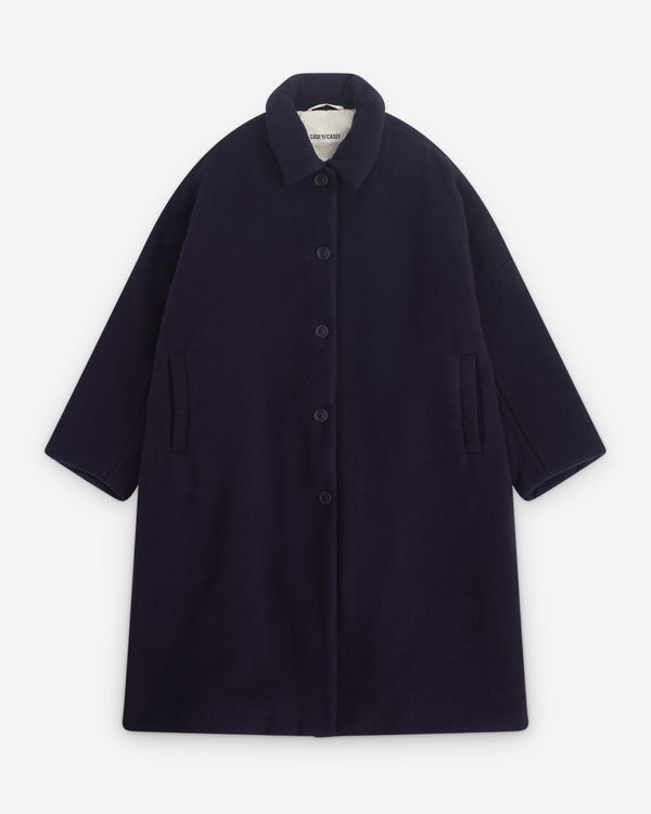 Casey Casey - Women’s Big Blobby Coat - (Blue)