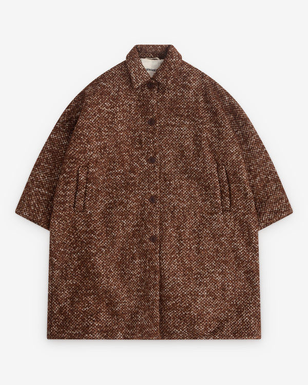 Casey Casey - Women’s Big Blobby Coat - (Brown)