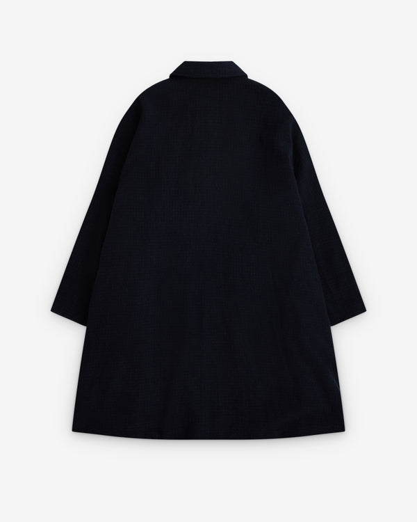 Casey Casey - Women’s Atomless Coat - (Blue Check)