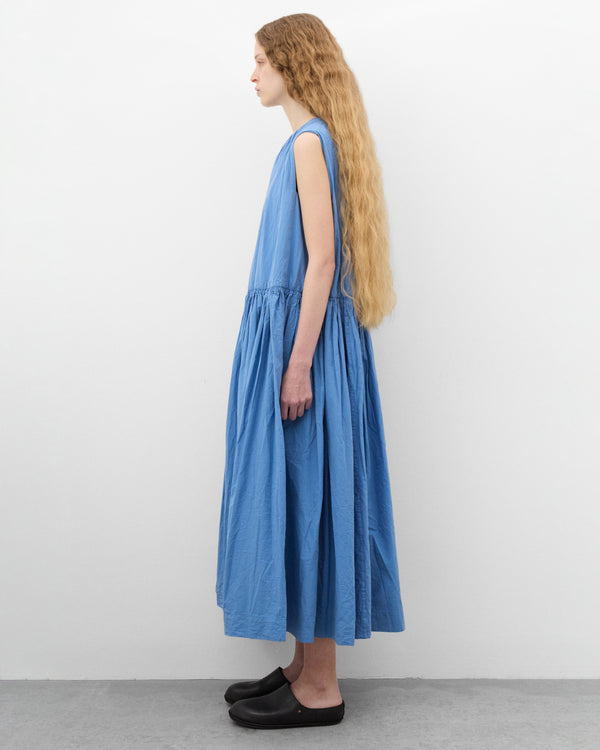 Casey Casey - Women's Pomme Ruchee Dress - (Blue)