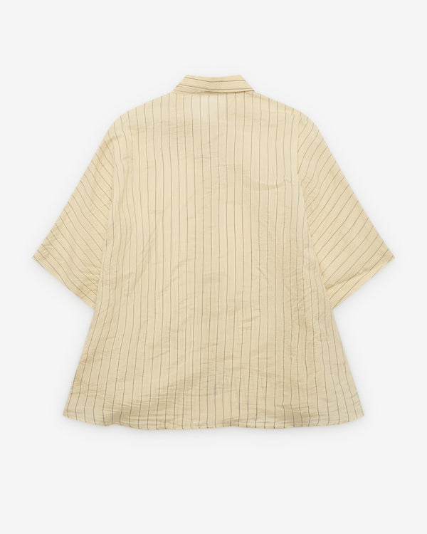 Casey Casey - Women's Waga S/S Shirt - (Off White Stripe)