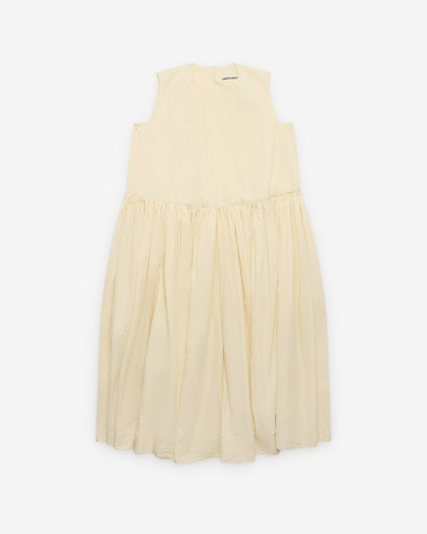 Casey Casey - Women's Pomme Ruchee Dress - (Off White)