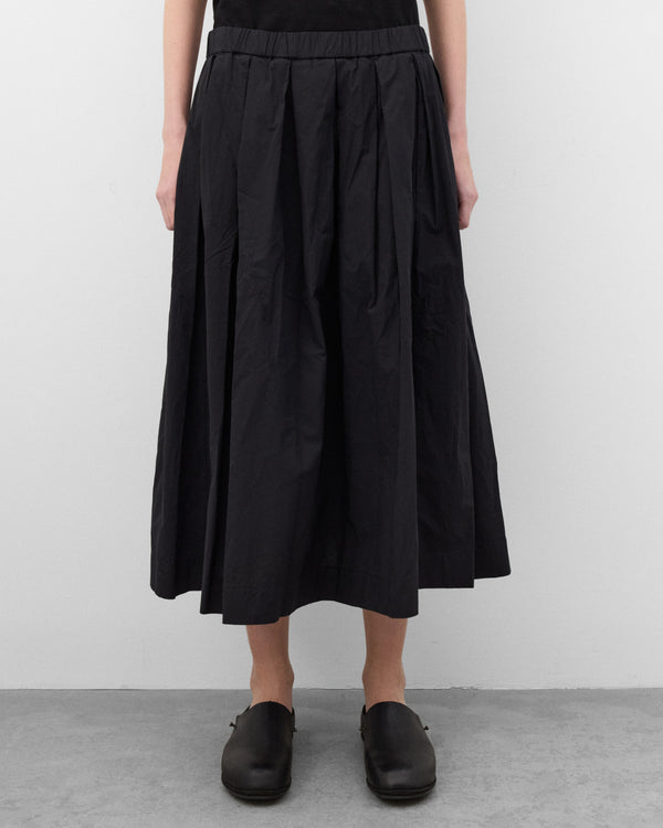 Casey Casey - Women's Simple Rideaux Skirt - (Black)