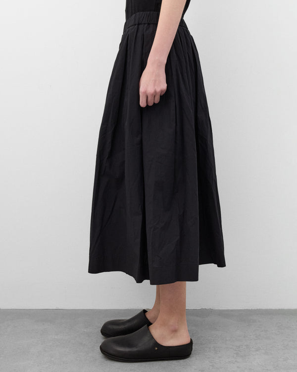 Casey Casey - Women's Simple Rideaux Skirt - (Black)