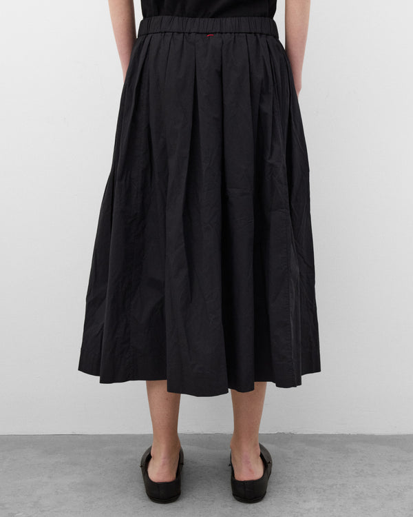 Casey Casey - Women's Simple Rideaux Skirt - (Black)