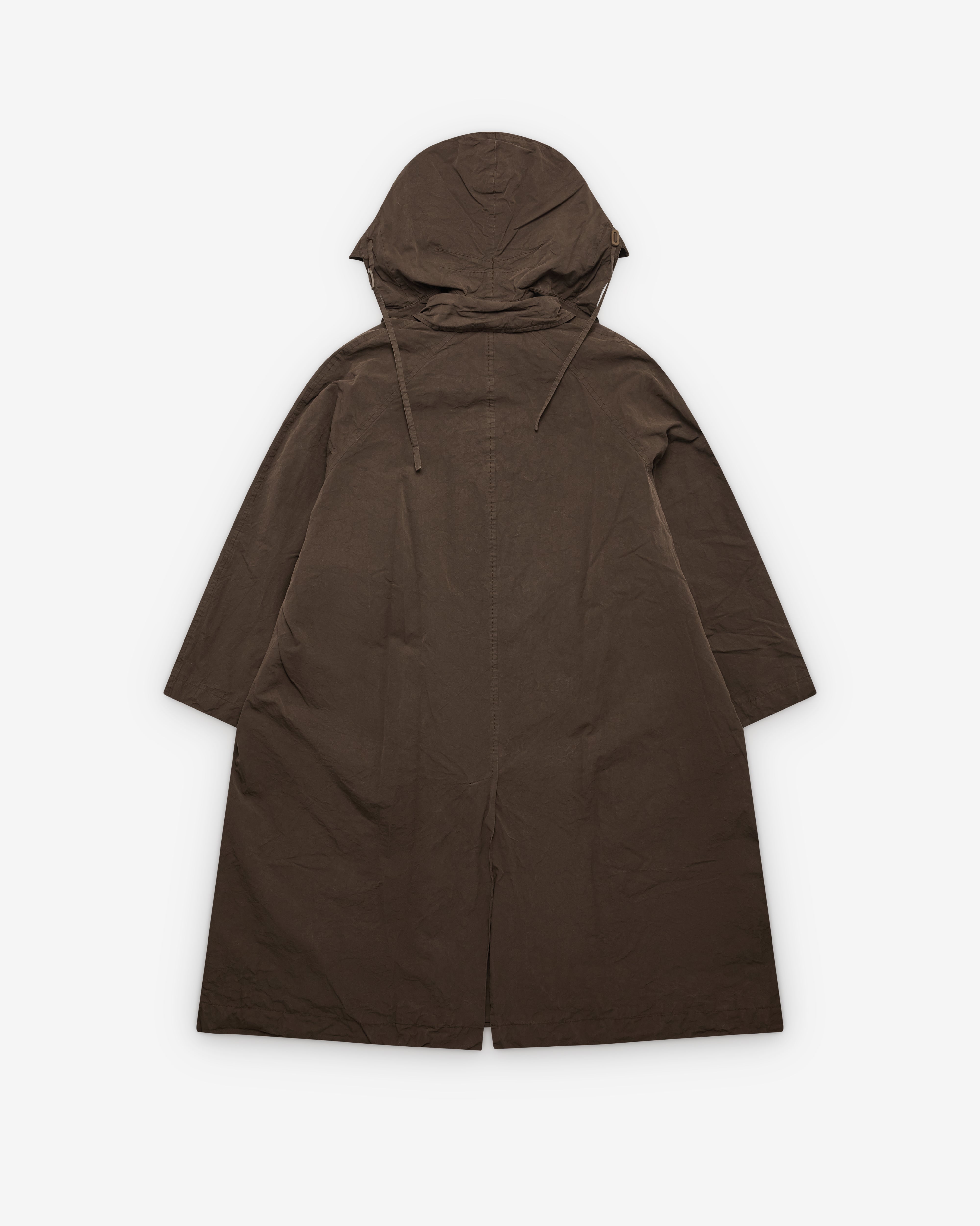 Casey Casey: Men's Yak Hoodie Coat (Earth) | Dover Street Market