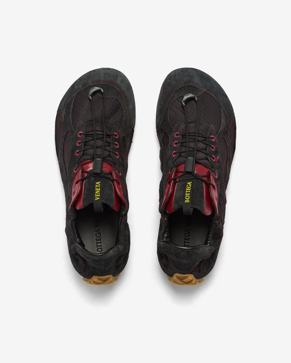 Bottega Veneta - Men's Orbit Flash Sneaker - (Black/Dark Apple Candy)