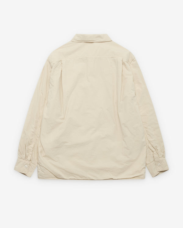 Casey Casey - Men's Mili Raccourcie Shirt - (Ivory)