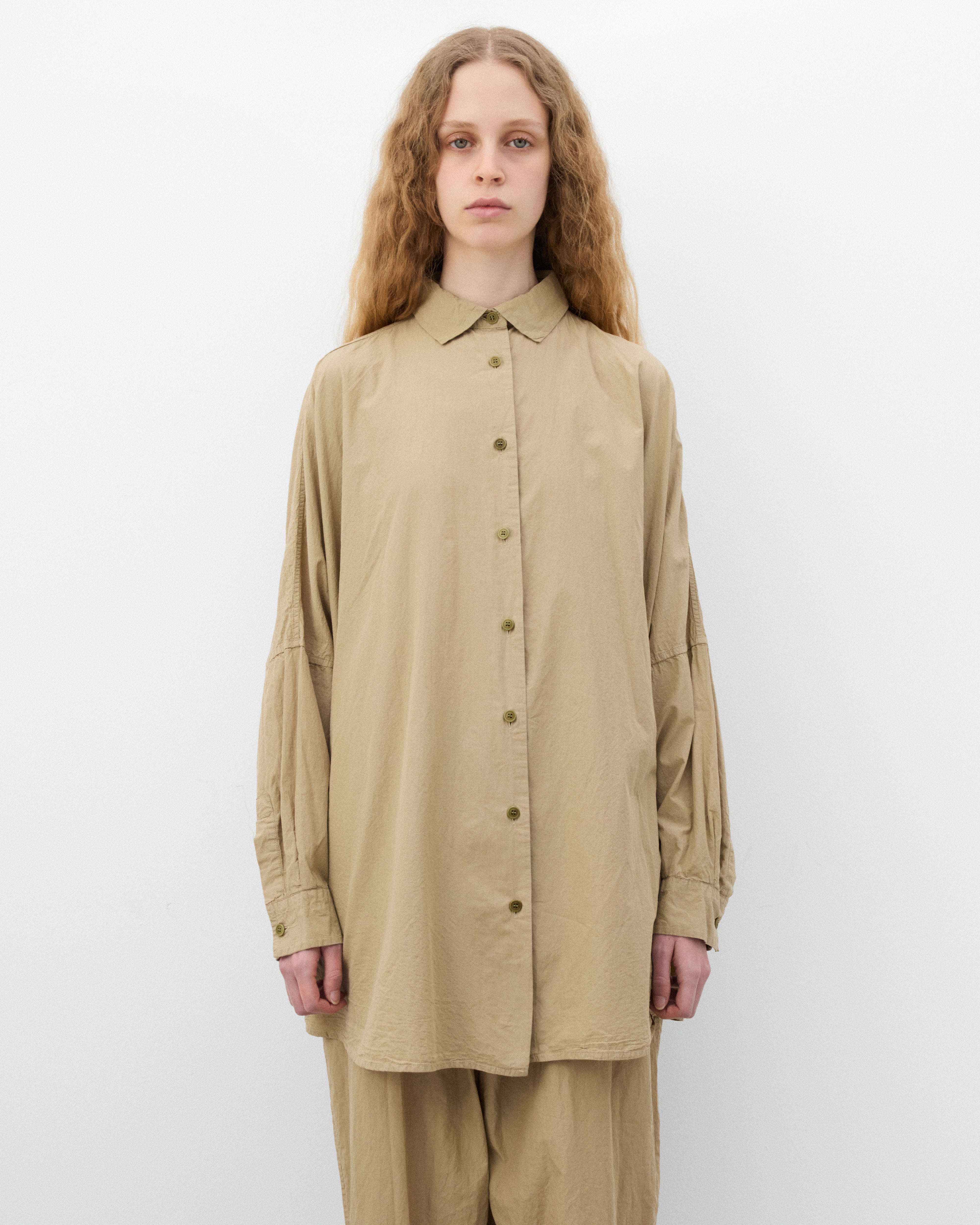 Casey Casey: Women's Atomless Shirt (Mastic) | Dover Street Market