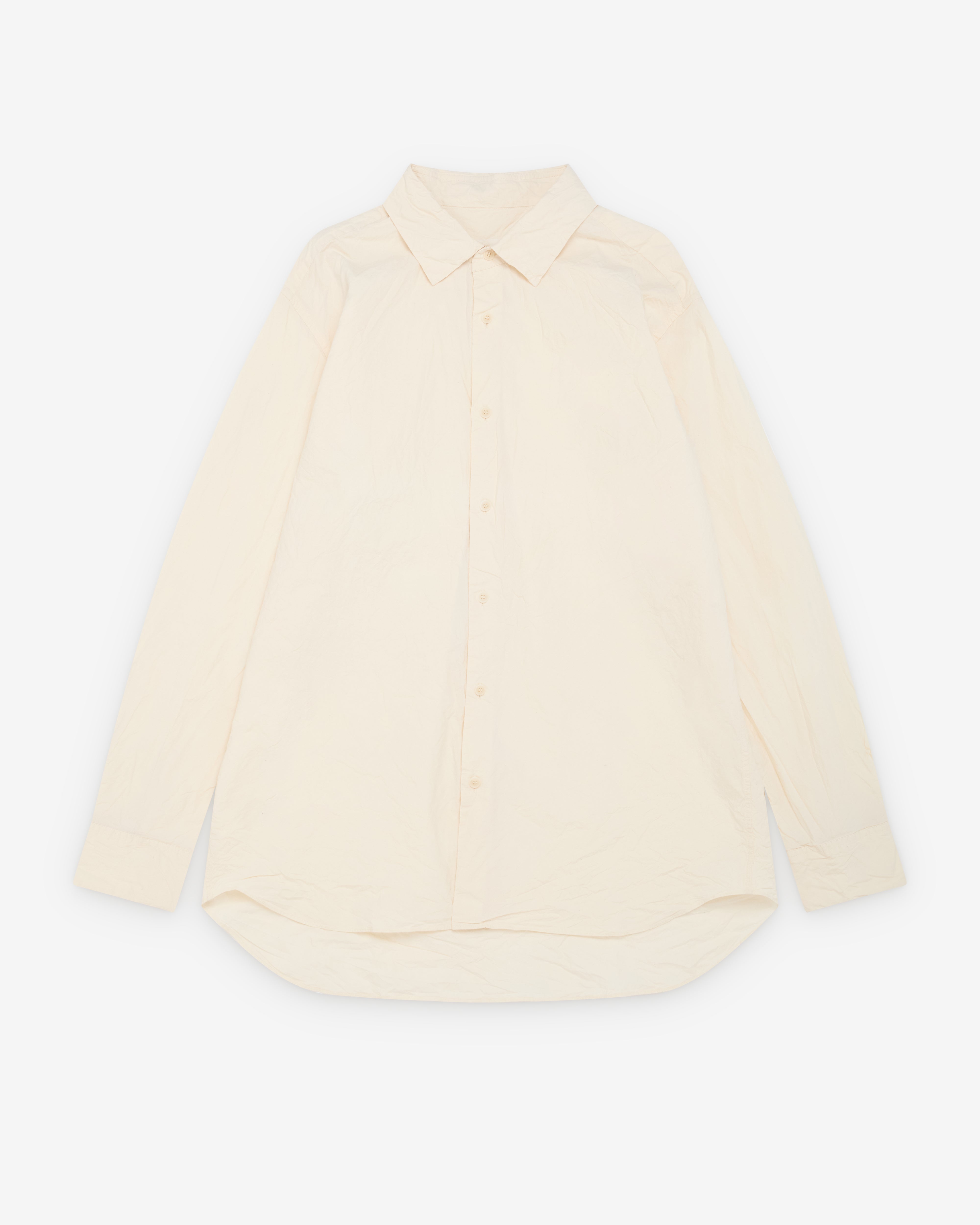 Casey Casey: Men's DSM Exclusive Big Raccourcie Shirt (Natural Casey Casey: Men's DSM Exclusive Big Raccourcie Shirt (Natural