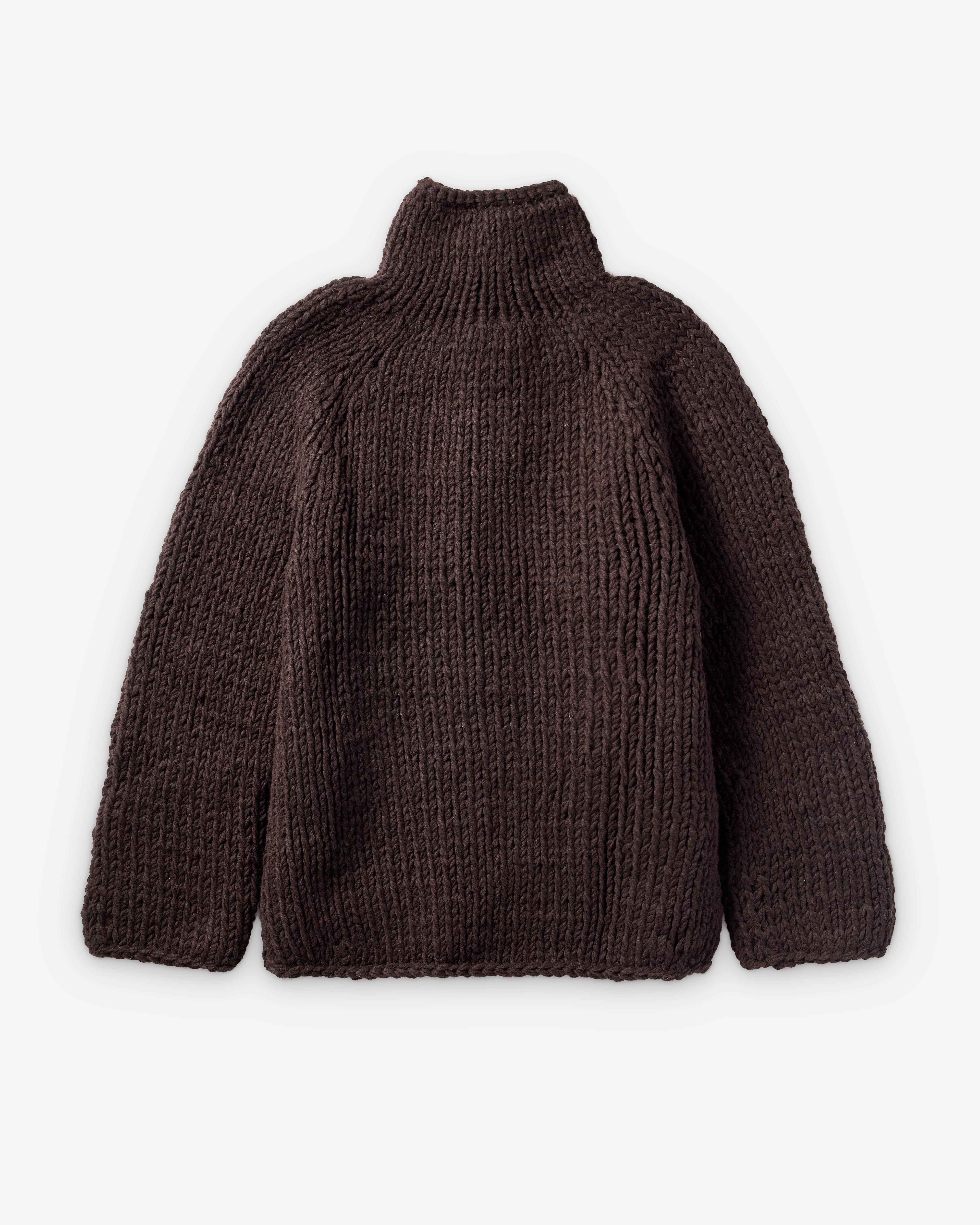 Casey Casey : Men's Camille Cardigan (Ebony) | Dover Street Market
