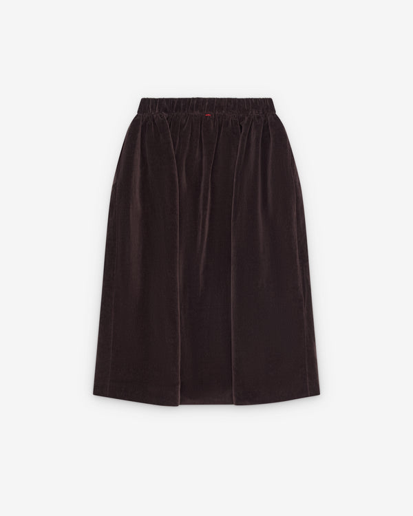 Casey Casey  - Women's Ghosty Skirt - (Dark Brown)