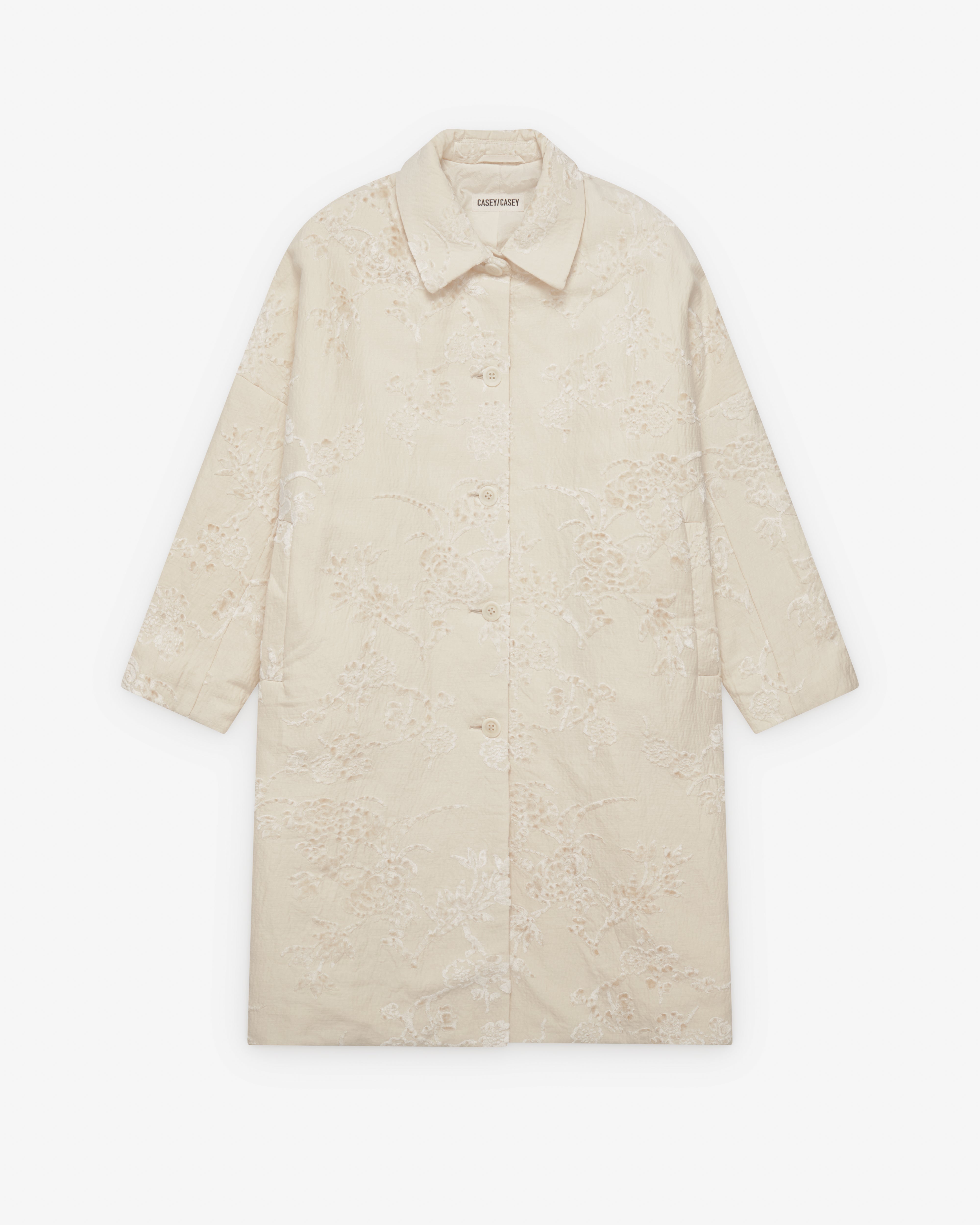Casey Casey : Women's Big Blobby Coat (Natural) | Dover Street