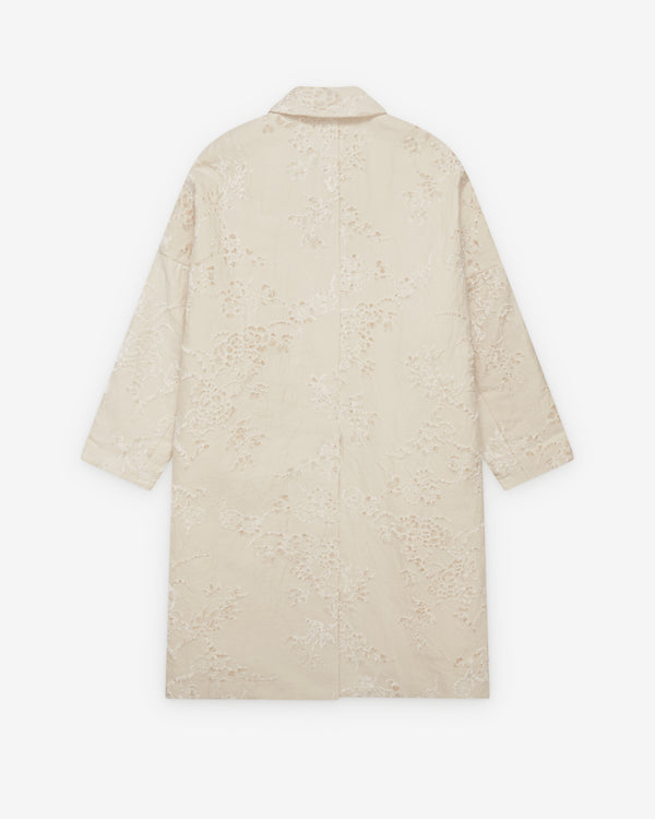 Casey Casey  - Women's Big Blobby Coat - (Natural)