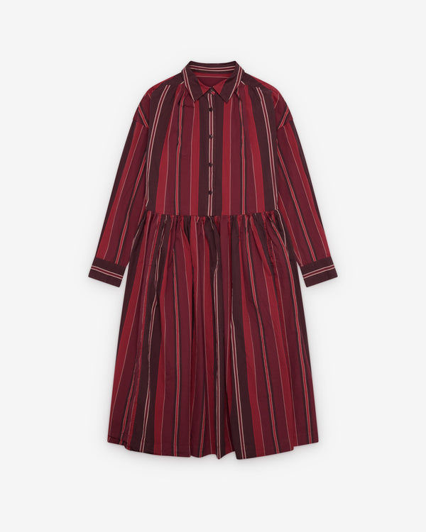 Casey Casey  - Women's Yukari Dress - (Red Stripe)