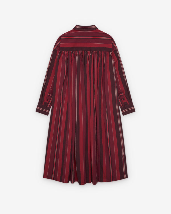 Casey Casey  - Women's Yukari Dress - (Red Stripe)