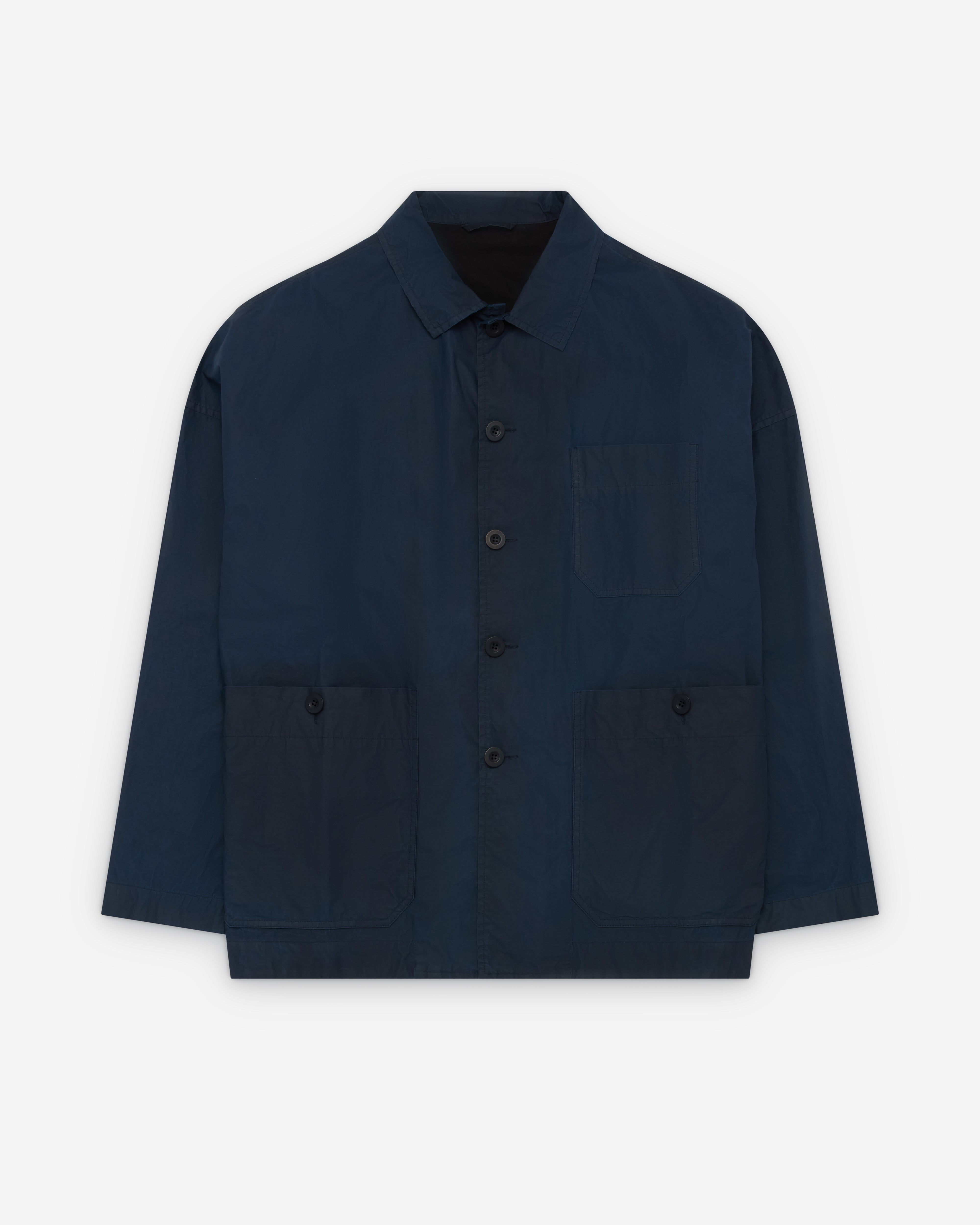 Casey Casey: Men's Higa Travail Jacket (Navy) | Dover Street
