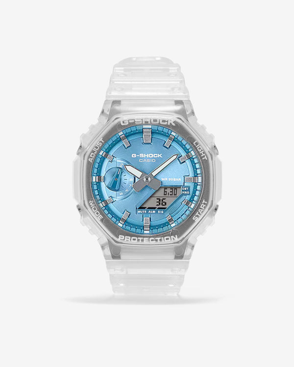 Casio - GA-2100BM-7A2ER - (Blue/Clear)