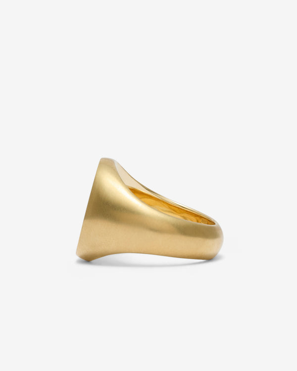 Castro - Crab Cancer Signet Ring - (Yellow Gold)